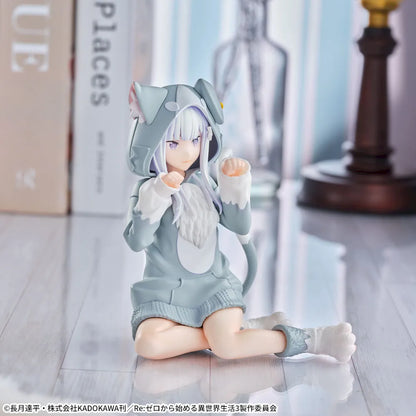 Figurine Re:Zero - Emilia Yumemirize Fluffy Pack - SEGA Flo'Kaze
