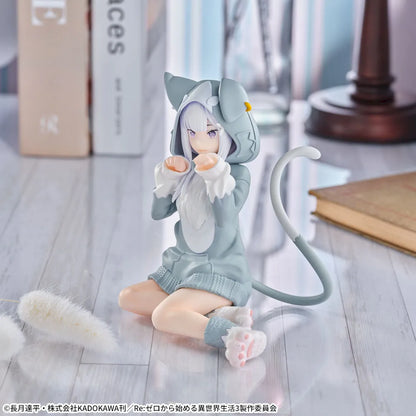 Figurine Re:Zero - Emilia Yumemirize Fluffy Pack - SEGA Flo'Kaze