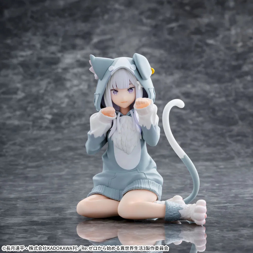 Figurine Re:Zero - Emilia Yumemirize Fluffy Pack - SEGA Flo'Kaze