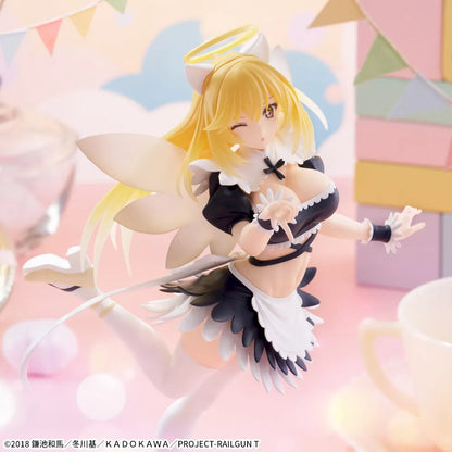 Figurine A Certain Scientific Railgun T - Shokuhou Misaki Luminasta Fallen Angel Maid Ver. - SEGA Flo'Kaze
