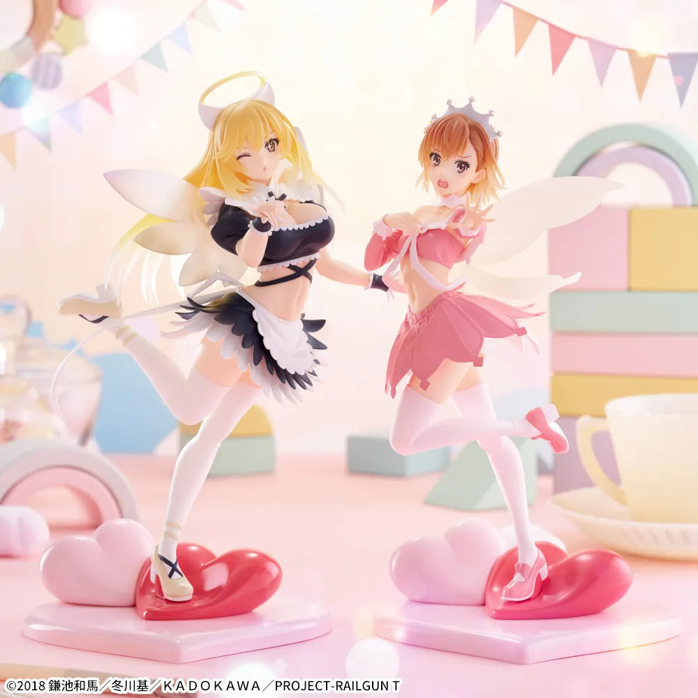 Figurine A Certain Scientific Railgun T - Shokuhou Misaki Luminasta Fallen Angel Maid Ver. - SEGA Flo'Kaze