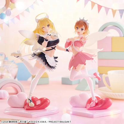 Figurine A Certain Scientific Railgun T - Shokuhou Misaki Luminasta Fallen Angel Maid Ver. - SEGA Flo'Kaze