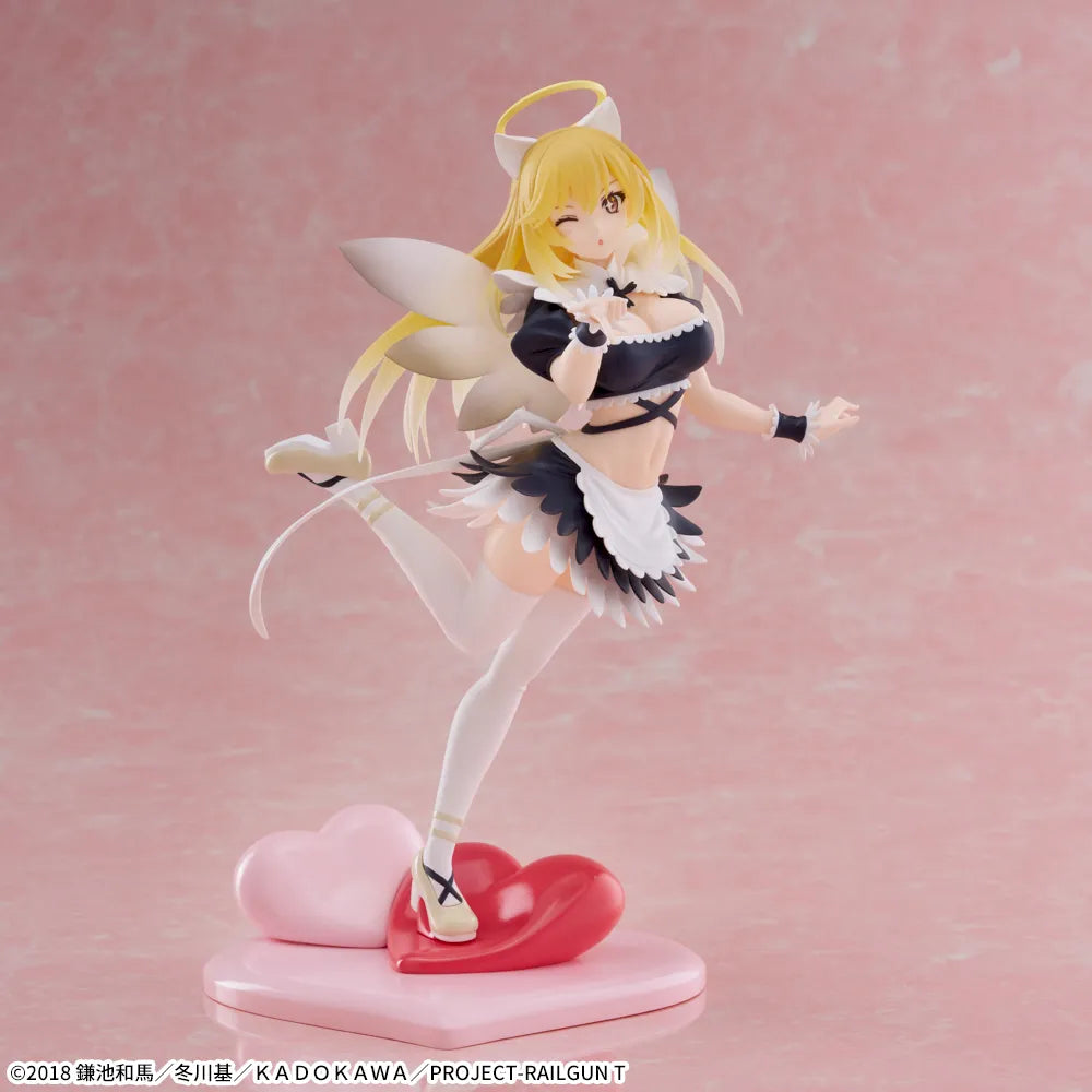 Figurine A Certain Scientific Railgun T - Shokuhou Misaki Luminasta Fallen Angel Maid Ver. - SEGA Flo'Kaze