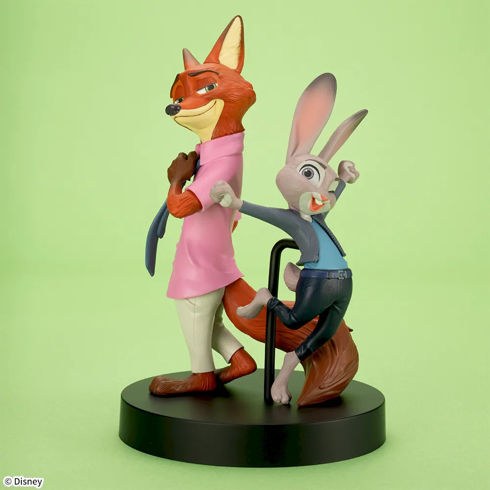 Figurine Disney Zootopia 2 - Judy & Nick ACT/CUT Premium - SEGA Flo'Kaze