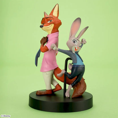 Figurine Disney Zootopia 2 - Judy & Nick ACT/CUT Premium - SEGA Flo'Kaze