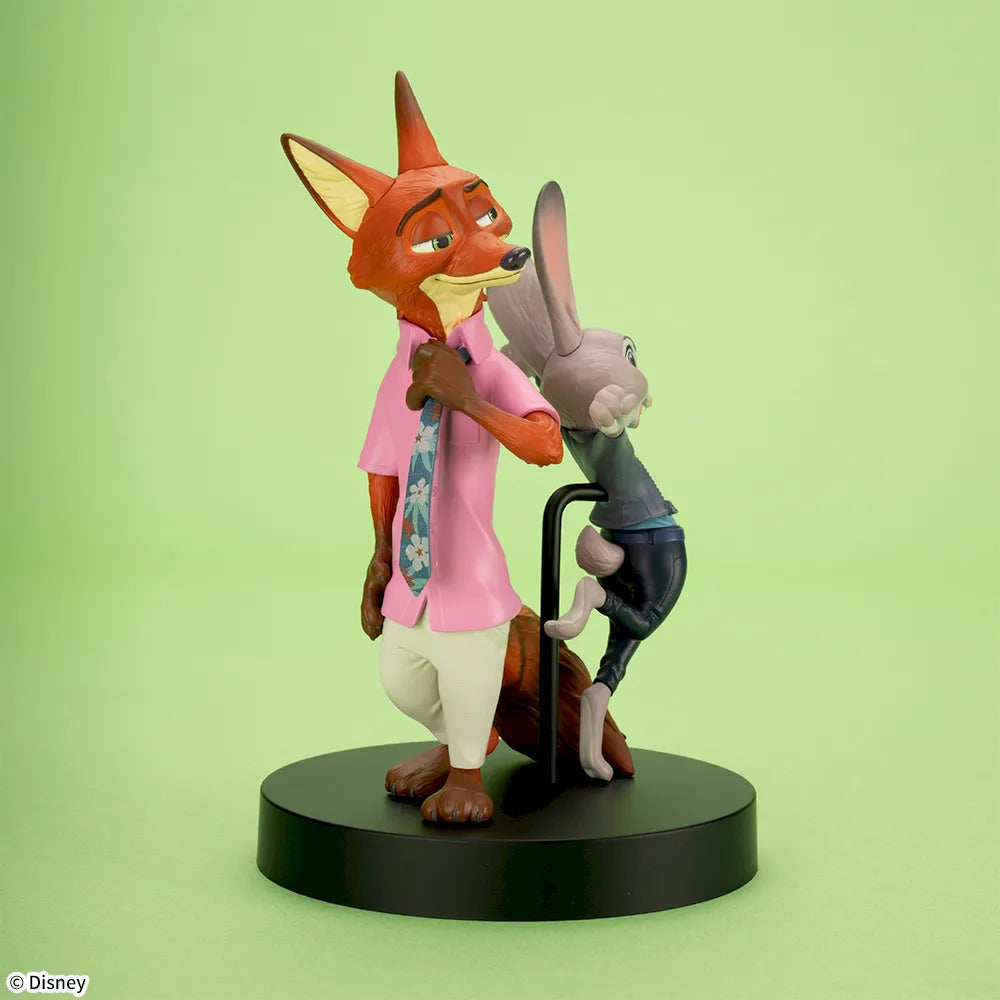 Figurine Disney Zootopia 2 - Judy & Nick ACT/CUT Premium - SEGA Flo'Kaze