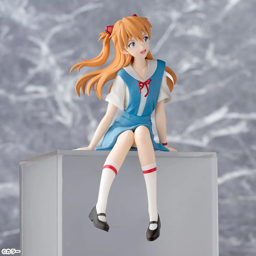 Figurine Evangelion - Shikinami Asuka Langley Chokonose PM - SEGA Flo'Kaze
