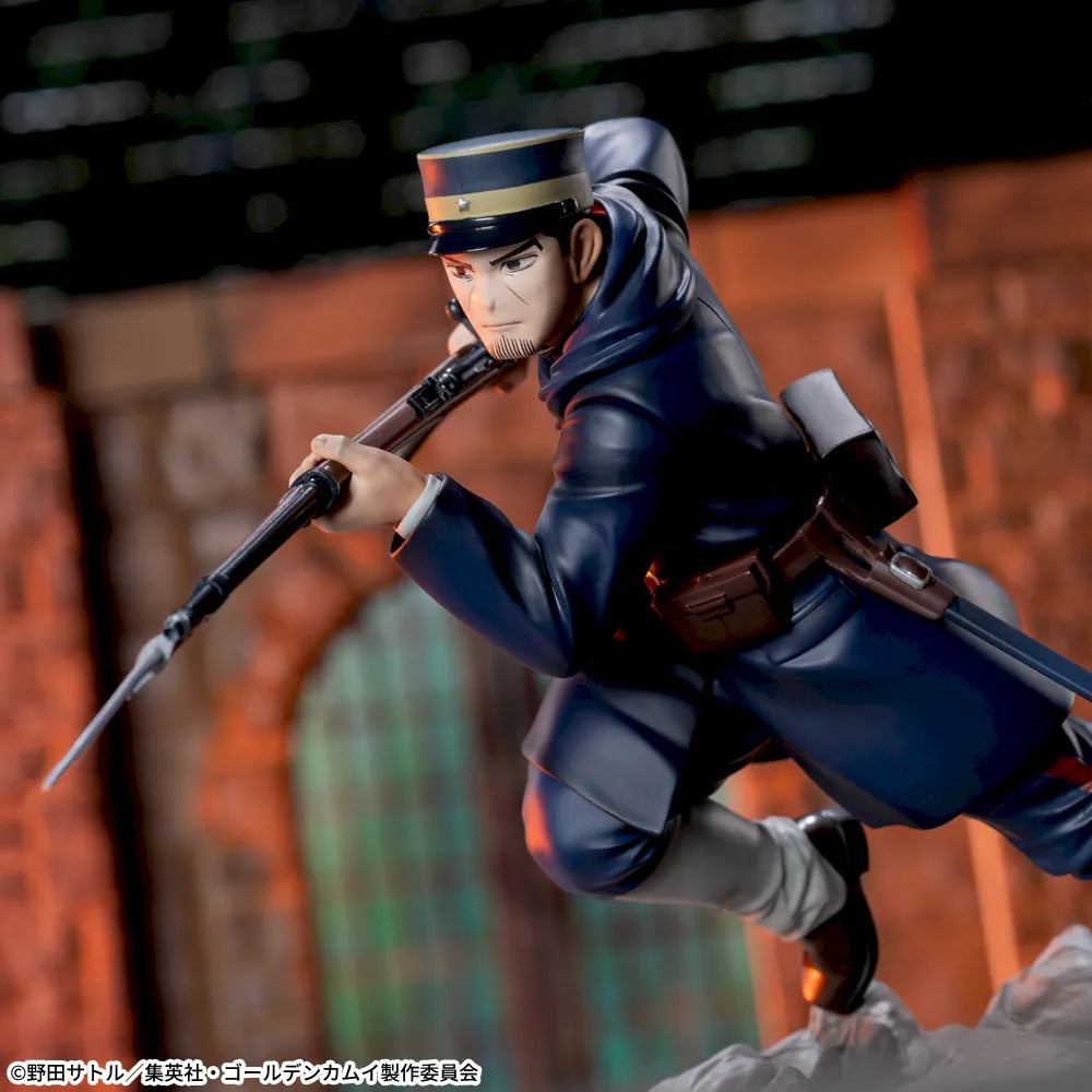 Figurine Golden Kamuy - Sergeant Tsukishima Xross Link - SEGA Flo'Kaze