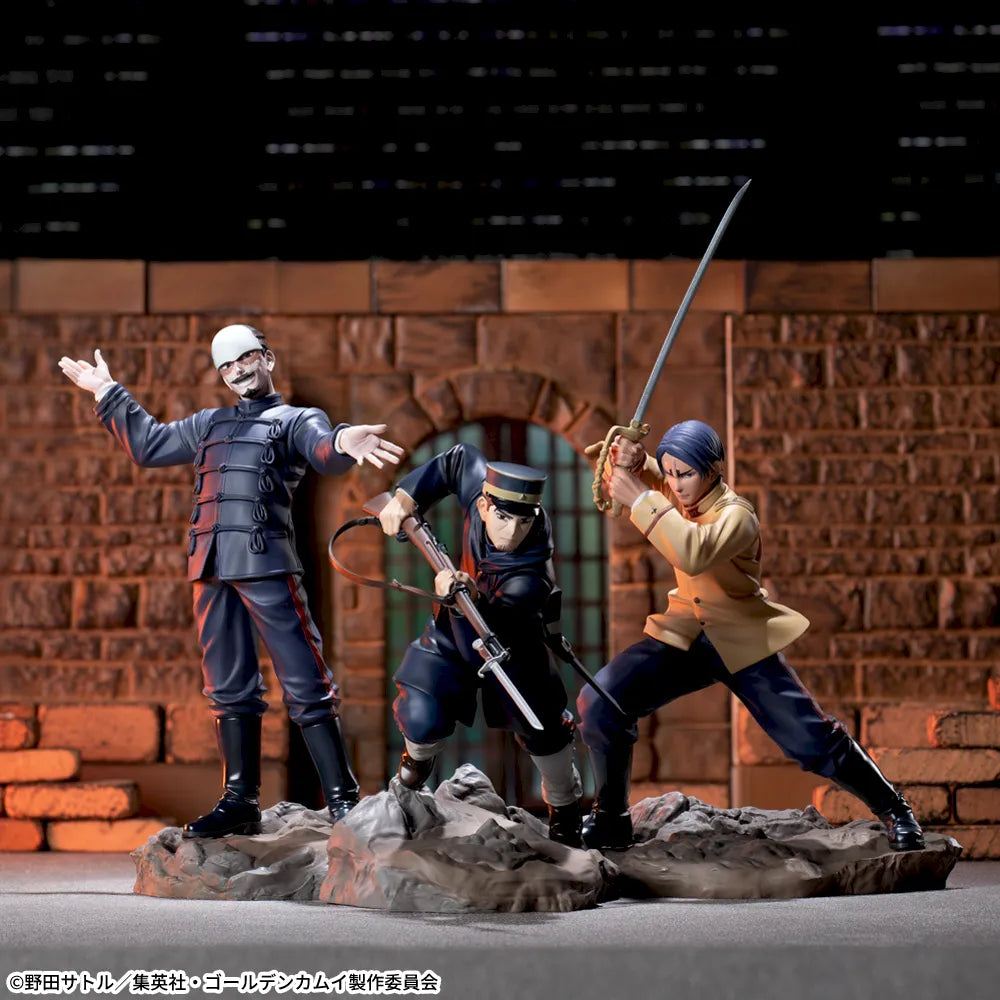 Figurine Golden Kamuy - Sergeant Tsukishima Xross Link - SEGA Flo'Kaze