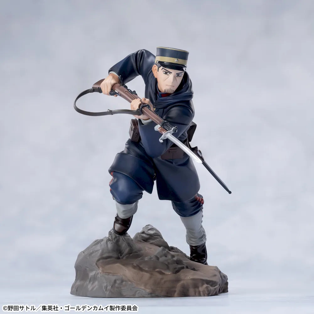 Figurine Golden Kamuy - Sergeant Tsukishima Xross Link - SEGA Flo'Kaze