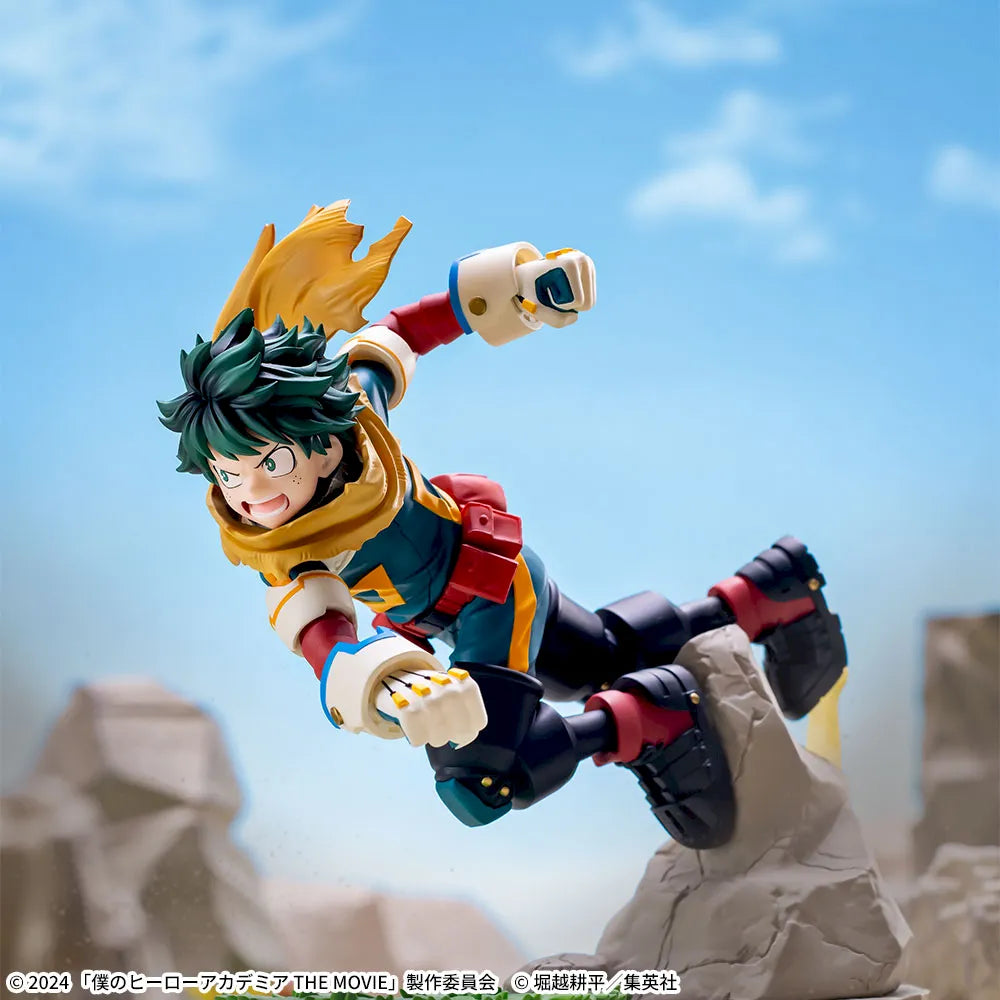 Figurine My Hero Academia The Movie You're Next - Izuku Midoriya Xrosslink Vol.2 - SEGA Flo'Kaze