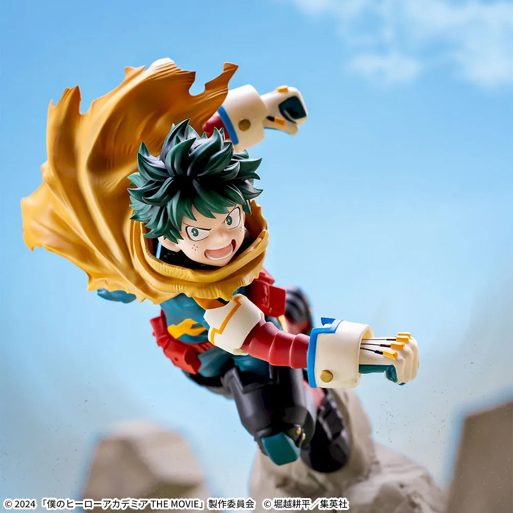 Figurine My Hero Academia The Movie You're Next - Izuku Midoriya Xrosslink Vol.2 - SEGA Flo'Kaze