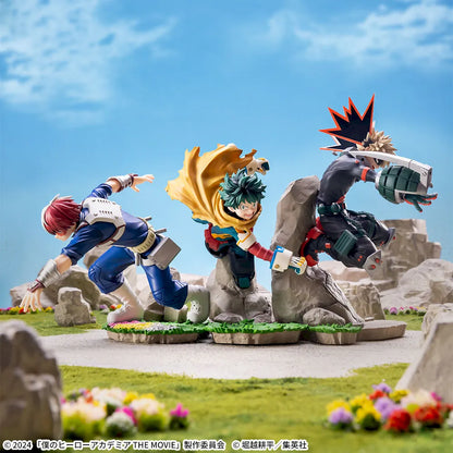 Figurine My Hero Academia The Movie You're Next - Izuku Midoriya Xrosslink Vol.2 - SEGA Flo'Kaze