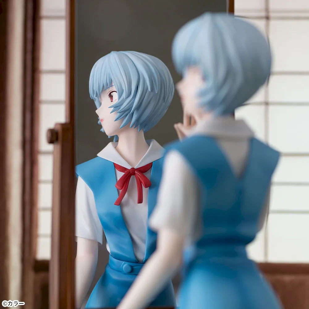 Figurine Evangelion Thrice Upon A Time - Ayanami Rei Figurizm Alpha Uniform Ver. - SEGA Flo'Kaze