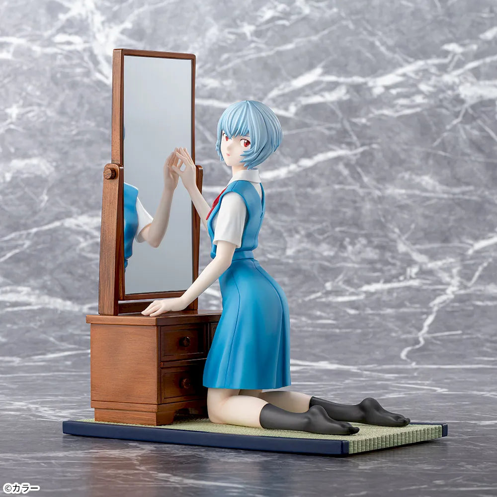 Figurine Evangelion Thrice Upon A Time - Ayanami Rei Figurizm Alpha Uniform Ver. - SEGA Flo'Kaze