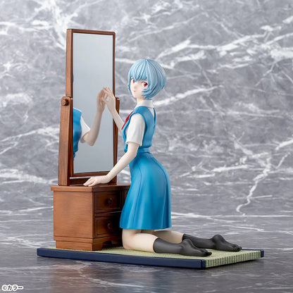 Figurine Evangelion Thrice Upon A Time - Ayanami Rei Figurizm Alpha Uniform Ver. - SEGA Flo'Kaze