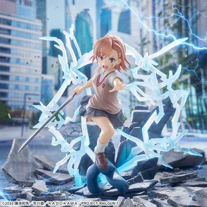 Figurine A Certain Scientif Railgun - Misaka Mikoto Figurizm Alpha - SEGA Flo'Kaze