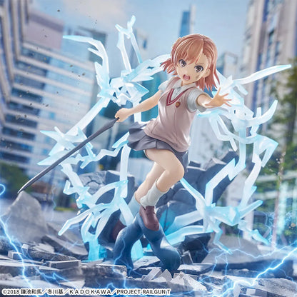 Figurine A Certain Scientif Railgun - Misaka Mikoto Figurizm Alpha - SEGA Flo'Kaze