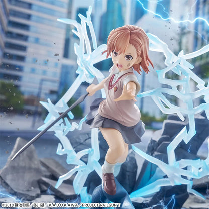 Figurine A Certain Scientif Railgun - Misaka Mikoto Figurizm Alpha - SEGA Flo'Kaze