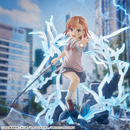 Figurine A Certain Scientif Railgun - Misaka Mikoto Figurizm Alpha - SEGA Flo'Kaze