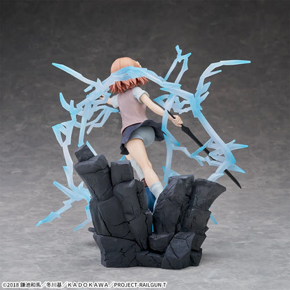 Figurine A Certain Scientif Railgun - Misaka Mikoto Figurizm Alpha - SEGA Flo'Kaze