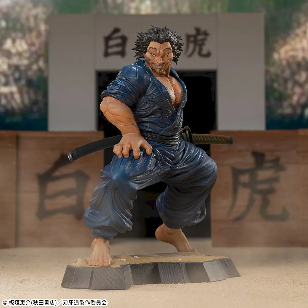 Figurine Baki - Miyamoto Musashi Luminasta - SEGA Flo'Kaze