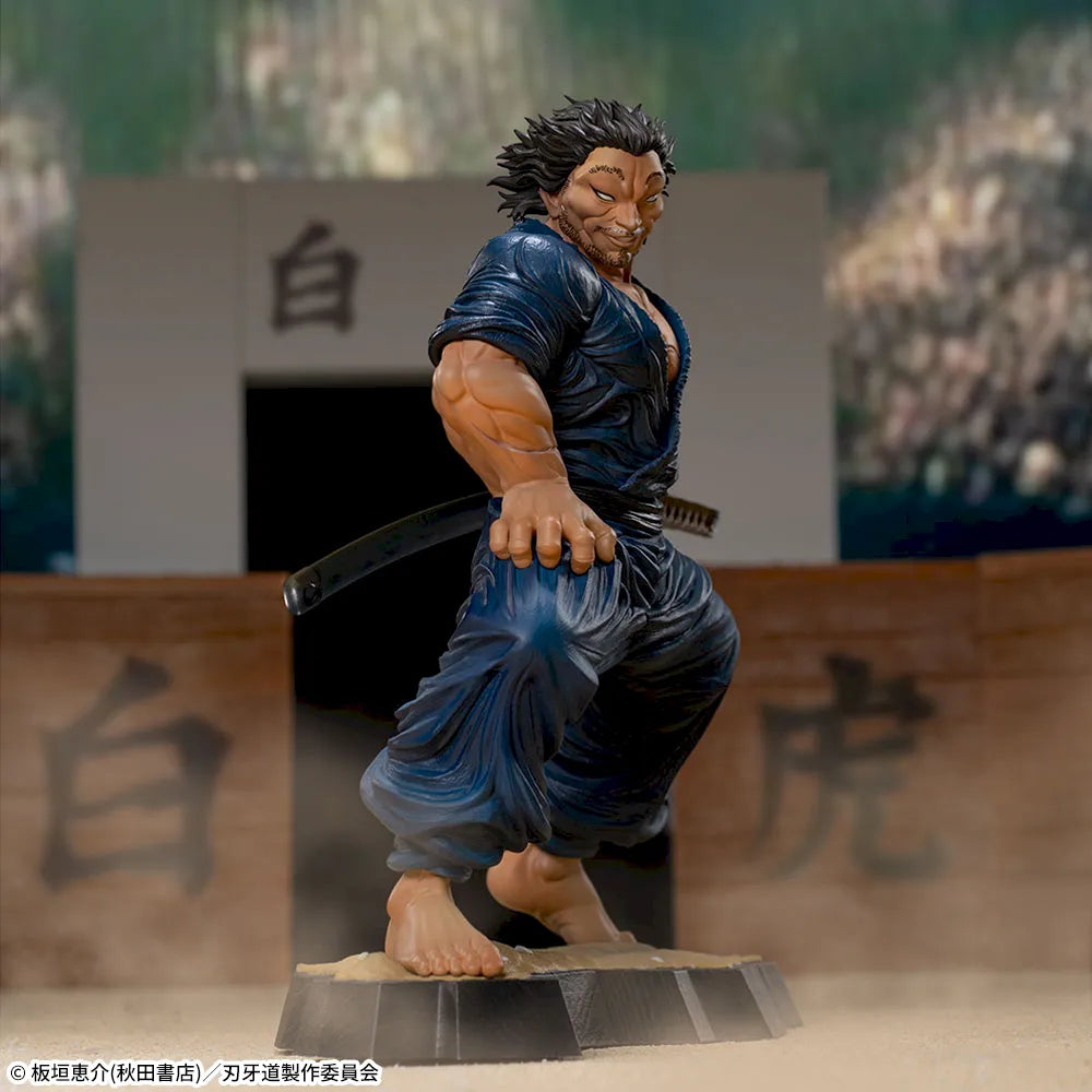 Figurine Baki - Miyamoto Musashi Luminasta - SEGA Flo'Kaze