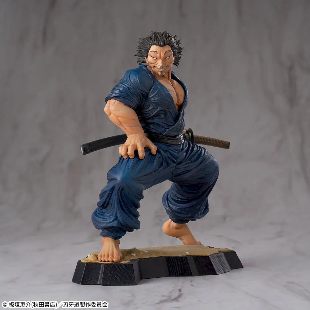Figurine Baki - Miyamoto Musashi Luminasta - SEGA Flo'Kaze