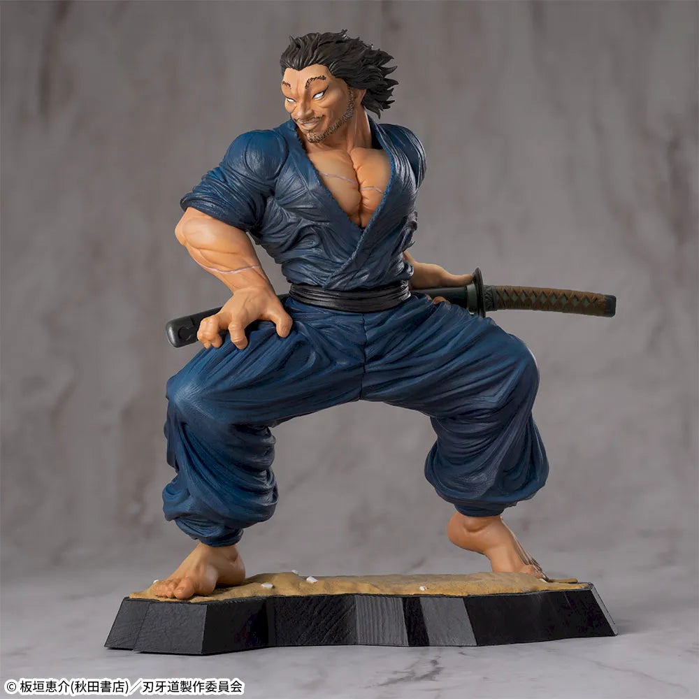 Figurine Baki - Miyamoto Musashi Luminasta - SEGA Flo'Kaze