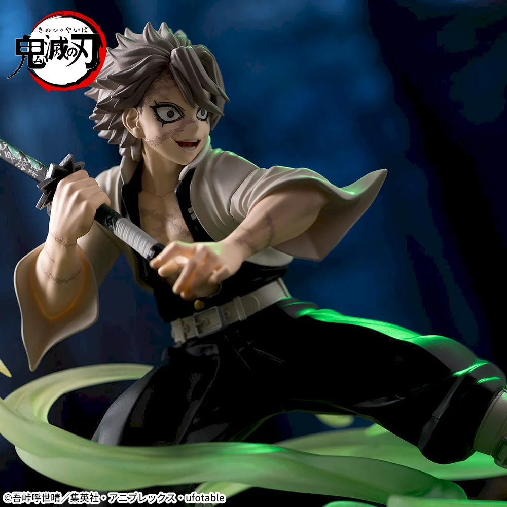 Figurine Demon Slayer - Sanemi Shinazugawa Xross Link Pillar Training Arc - SEGA Flo'Kaze