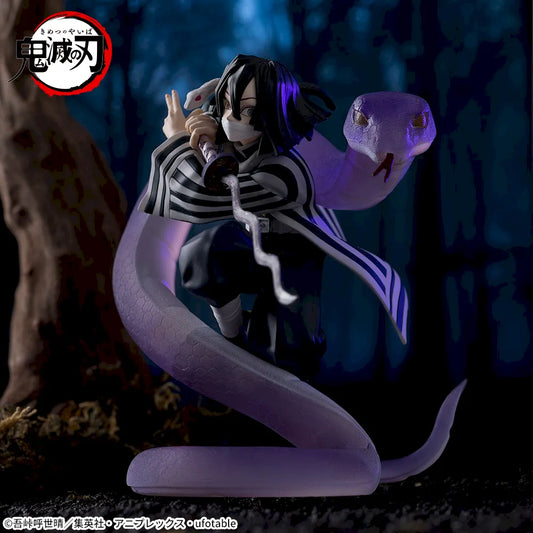 Figurine Demon Slayer - Obanai Iguro Xross Link Pillar Training Arc - SEGA Flo'Kaze
