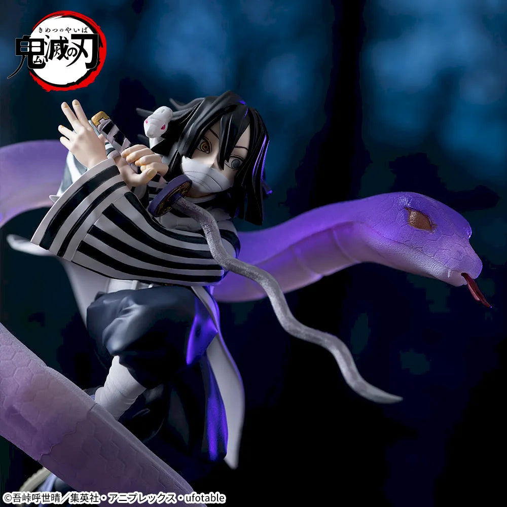 Figurine Demon Slayer - Obanai Iguro Xross Link Pillar Training Arc - SEGA Flo'Kaze