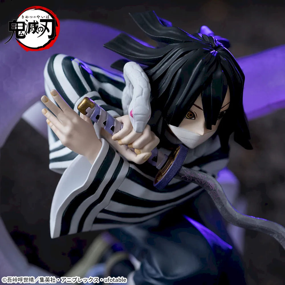 Figurine Demon Slayer - Obanai Iguro Xross Link Pillar Training Arc - SEGA Flo'Kaze