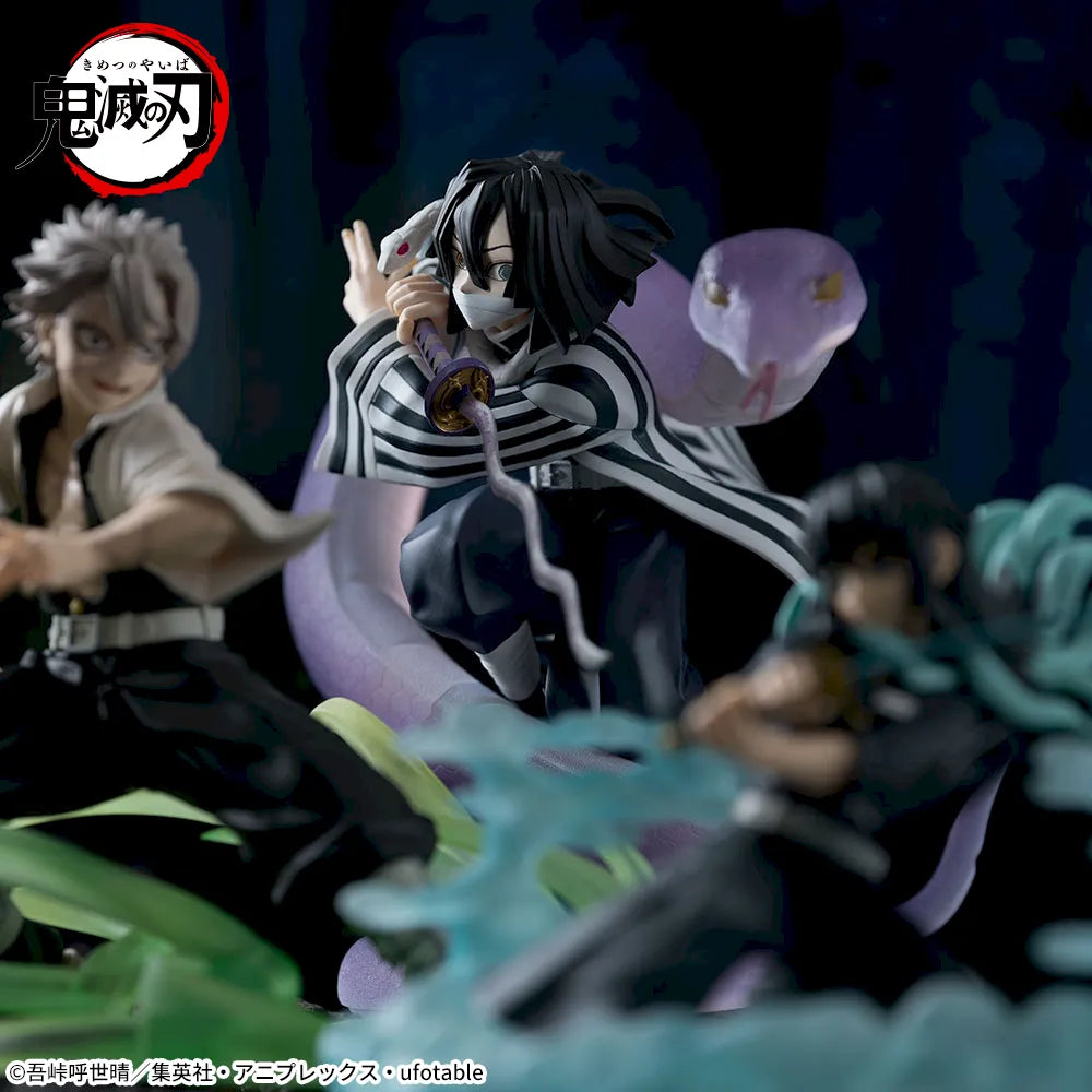 Figurine Demon Slayer - Obanai Iguro Xross Link Pillar Training Arc - SEGA Flo'Kaze
