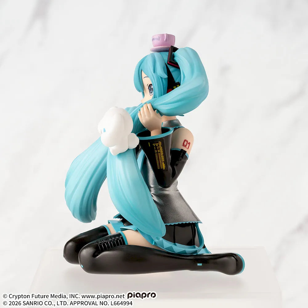 Figurine Vocaloid - Hatsune Miku x Cinnamoroll Chokonose Fluffy Ver. - SEGA Flo'Kaze