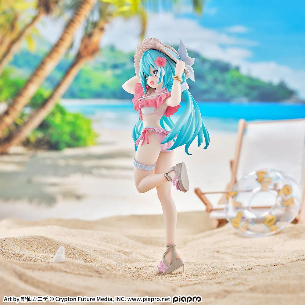Figurine Vocaloid - Hatsune Miku Conceptual Series Vol.1 Tropical Ver. - SEGA Flo'Kaze