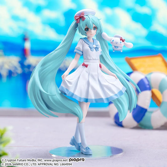 Figurine Vocaloid - Hatsune Miku X Cinnamoroll XStellar Summer Ver. - SEGA Flo'Kaze