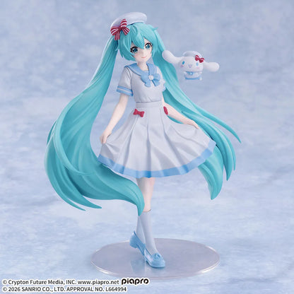 Figurine Vocaloid - Hatsune Miku X Cinnamoroll XStellar Summer Ver. - SEGA Flo'Kaze