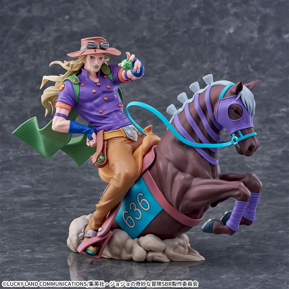 Figurine Jojo's Bizarre Adventure Steel Ball Run - Gyro Zeppeli Xross Link Max - SEGA Flo'Kaze