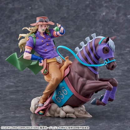 Figurine Jojo's Bizarre Adventure Steel Ball Run - Gyro Zeppeli Xross Link Max - SEGA Flo'Kaze