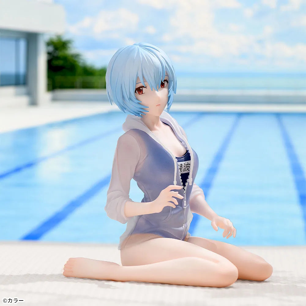 Figurine Evangelion - Rei Ayanami Yumemirize School Swimsuit Ver. - SEGA Flo'Kaze
