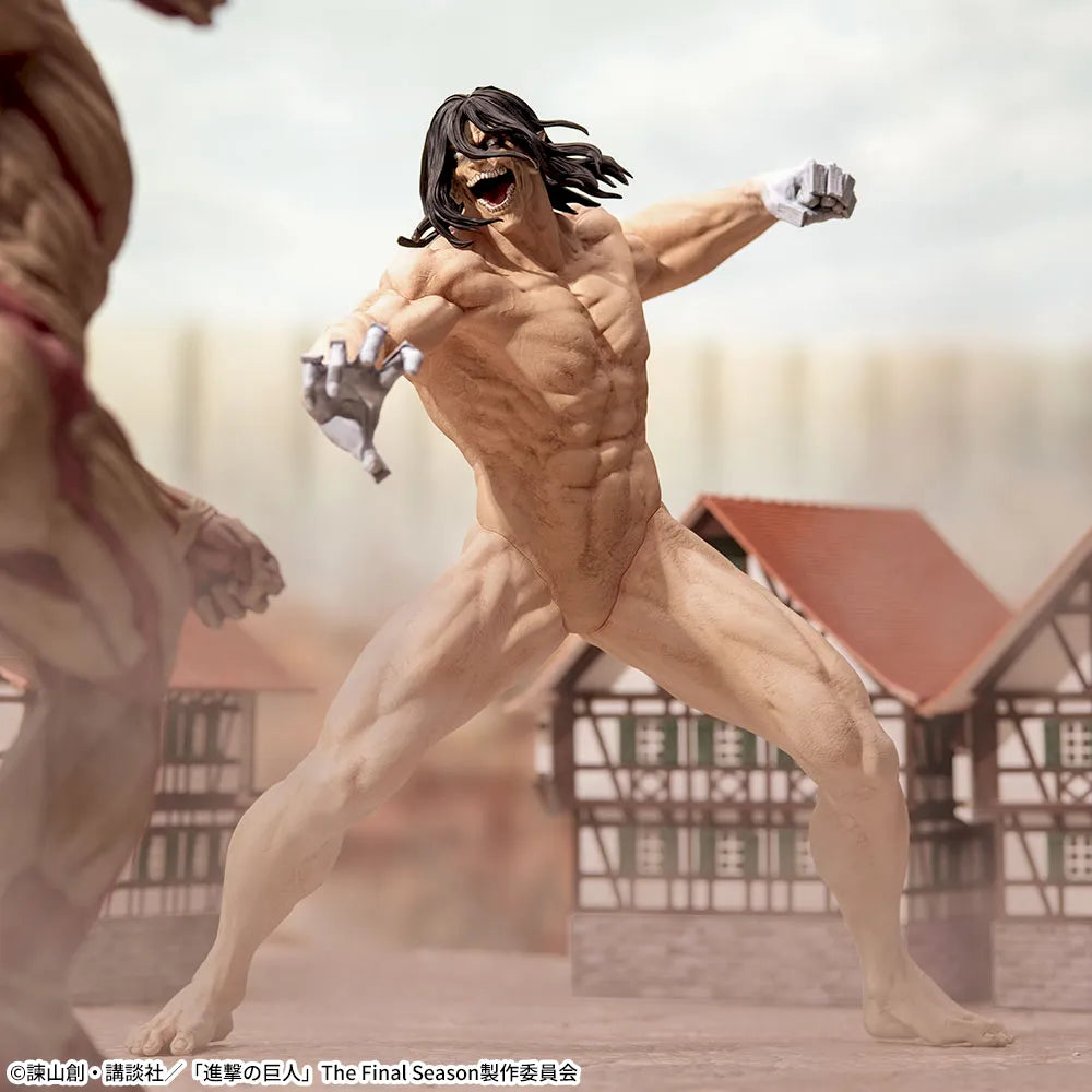 Figurine L'Attaque Des Titans - Eren Yeager Gigantix Titan Ver. - SEGA Flo'Kaze