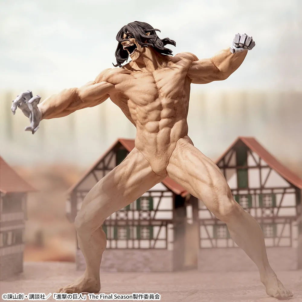 Figurine L'Attaque Des Titans - Eren Yeager Gigantix Titan Ver. - SEGA Flo'Kaze