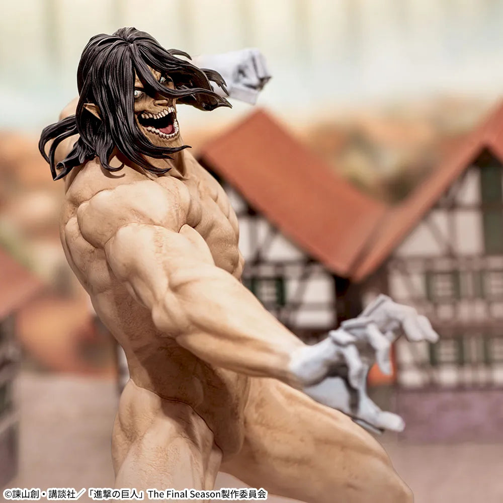Figurine L'Attaque Des Titans - Eren Yeager Gigantix Titan Ver. - SEGA Flo'Kaze