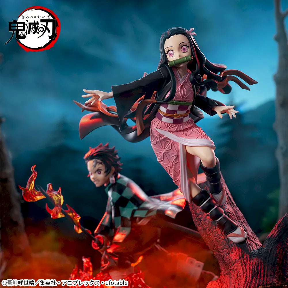 Figurine Demon Slayer - Nezuko Kamado XrosssLink - SEGA Flo'Kaze