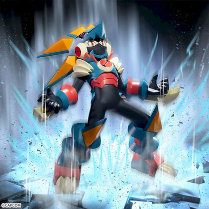 Figurine Mega Man Battle Network - Mega Man Gregar Beast Luminasta - SEGA Flo'Kaze
