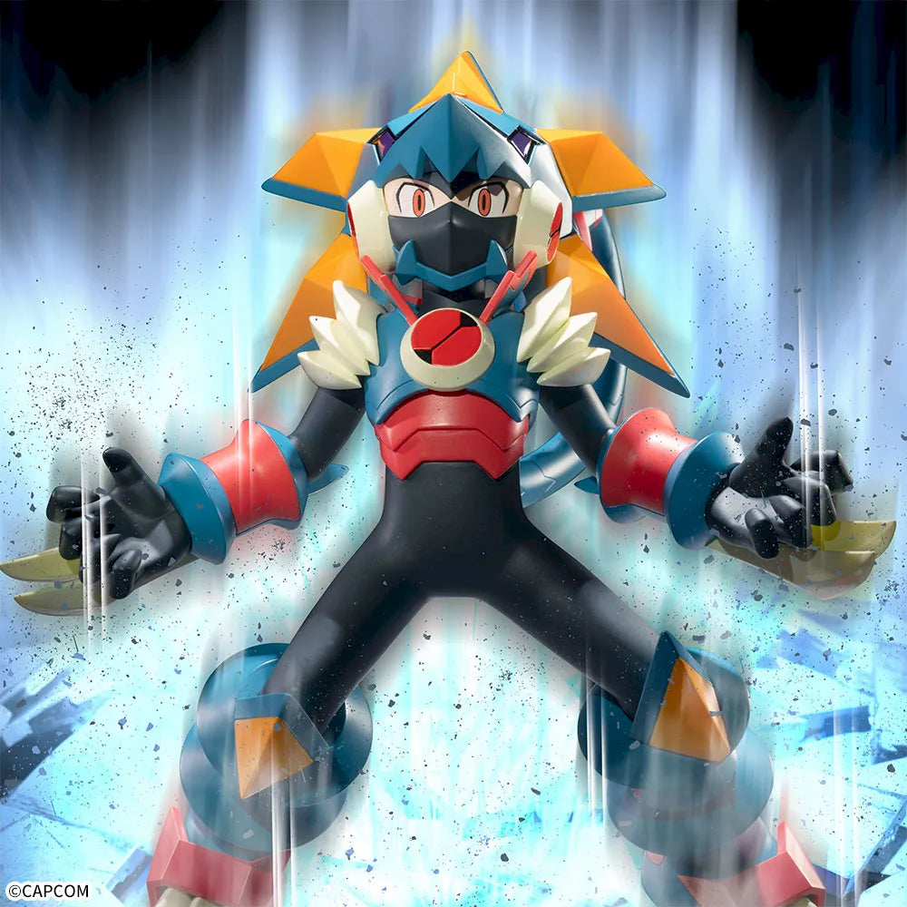 Figurine Mega Man Battle Network - Mega Man Gregar Beast Luminasta - SEGA Flo'Kaze