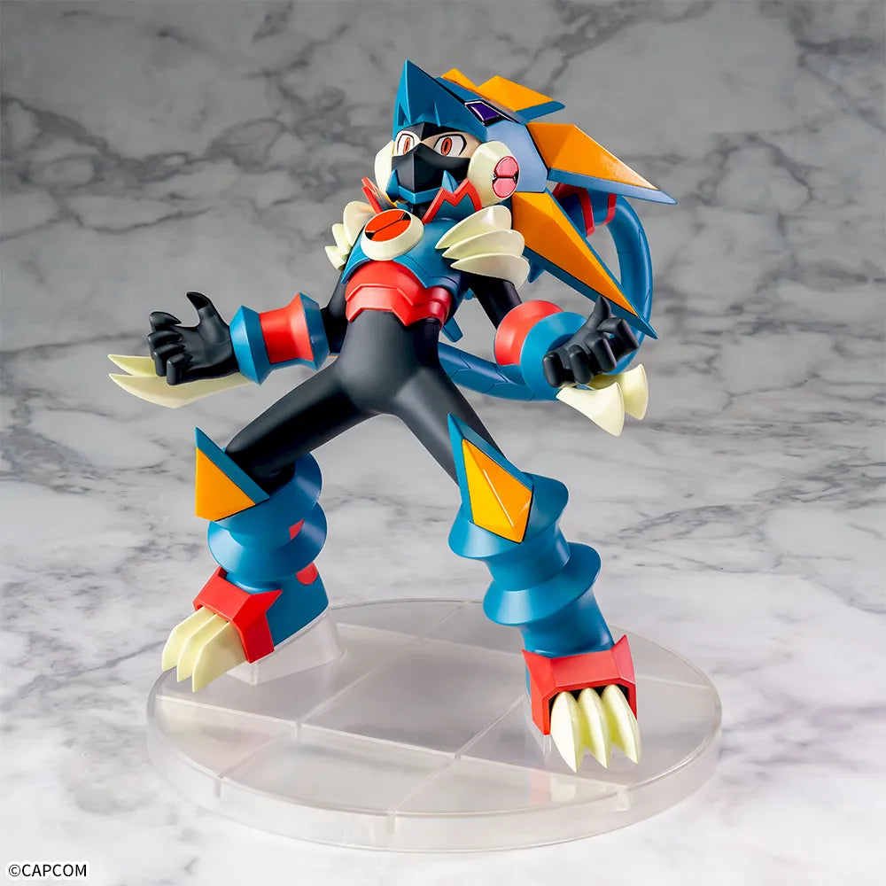 Figurine Mega Man Battle Network - Mega Man Gregar Beast Luminasta - SEGA Flo'Kaze