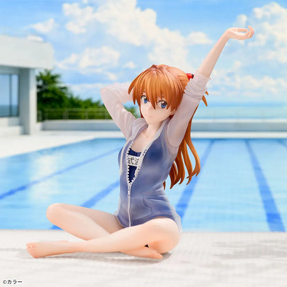 Figurine Neon Genesis Evangelion - Asuka Langley Yumemirize School Swimsuit Ver. - SEGA Flo'Kaze