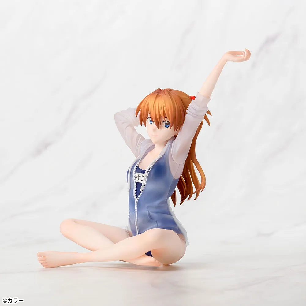 Figurine Neon Genesis Evangelion - Asuka Langley Yumemirize School Swimsuit Ver. - SEGA Flo'Kaze